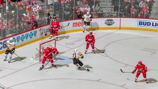 Why's the power play so much worse on the road? taken in Detroit (Penguins)